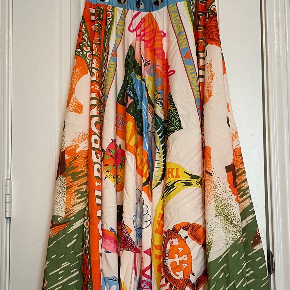 Commense Multicolor Asymmetrical Handkerchief Hem… - image 3